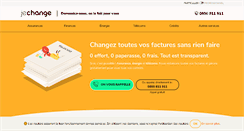 Desktop Screenshot of alerte.jechange.fr