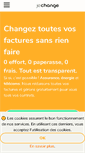 Mobile Screenshot of alerte.jechange.fr