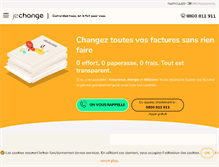 Tablet Screenshot of alerte.jechange.fr