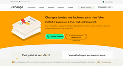 Desktop Screenshot of jechange.fr