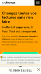 Mobile Screenshot of jechange.fr